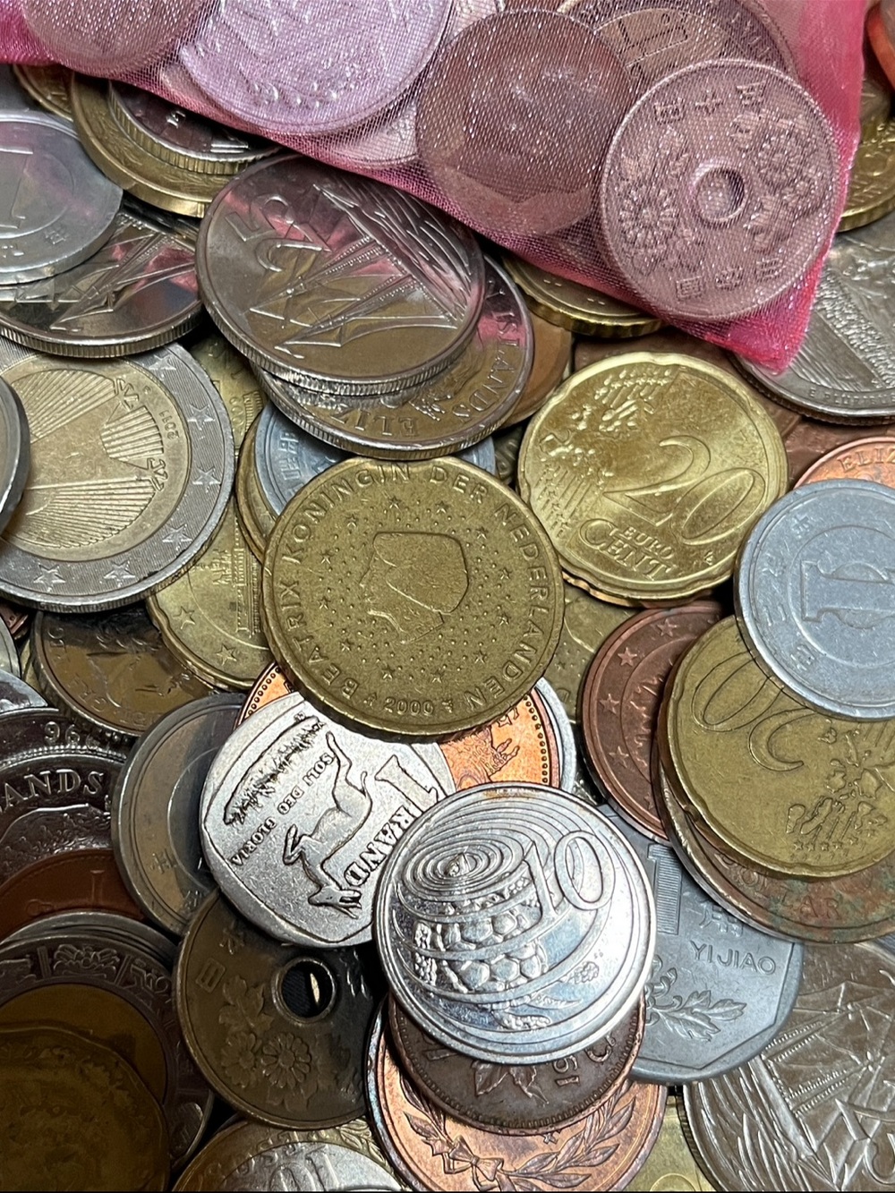 Randomly Chosen Lot of 15 Foreign UNIQUE Coins